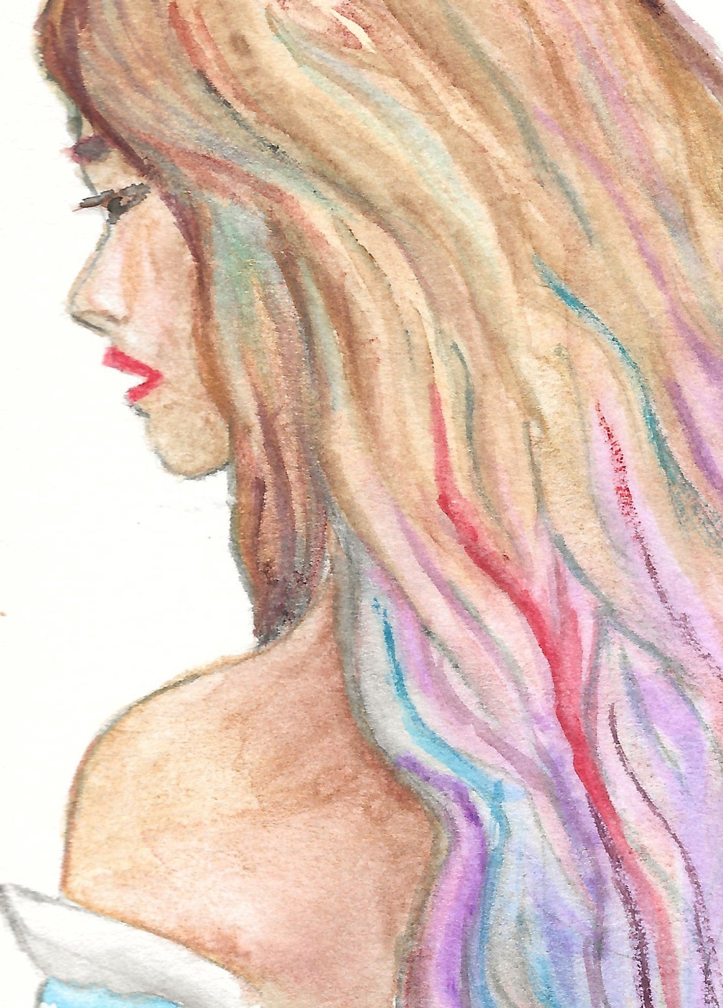 Siri the Vessel | Fantasy Watercolor Art Print