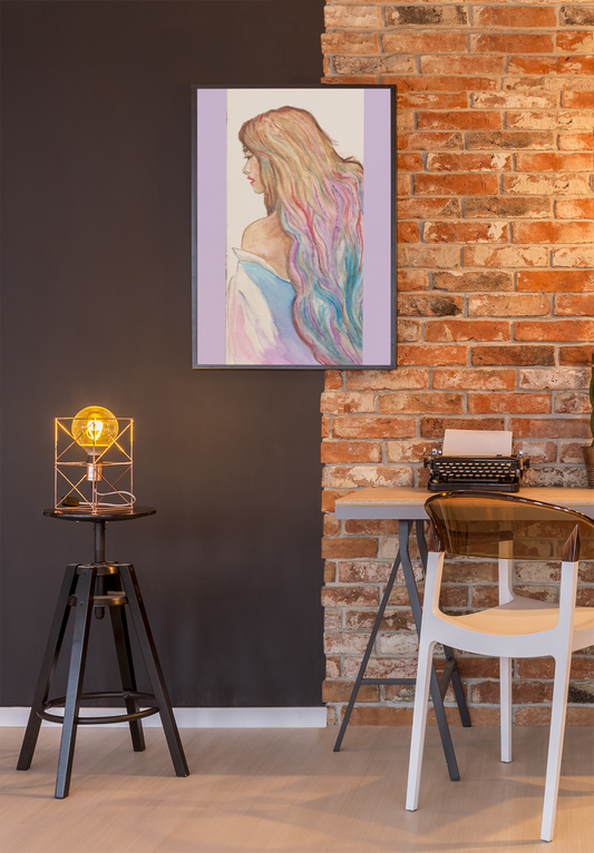 Siri the Vessel | Fantasy Watercolor Art Print