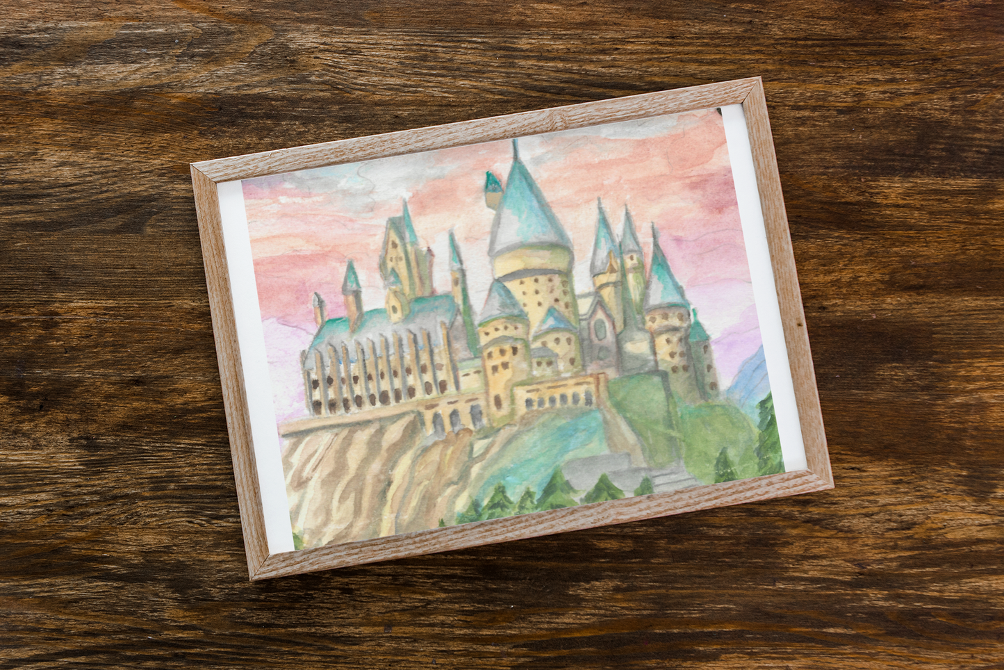 Magical Castle Inspired Art Print