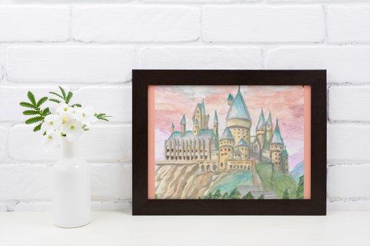 Magical Castle Inspired Art Print