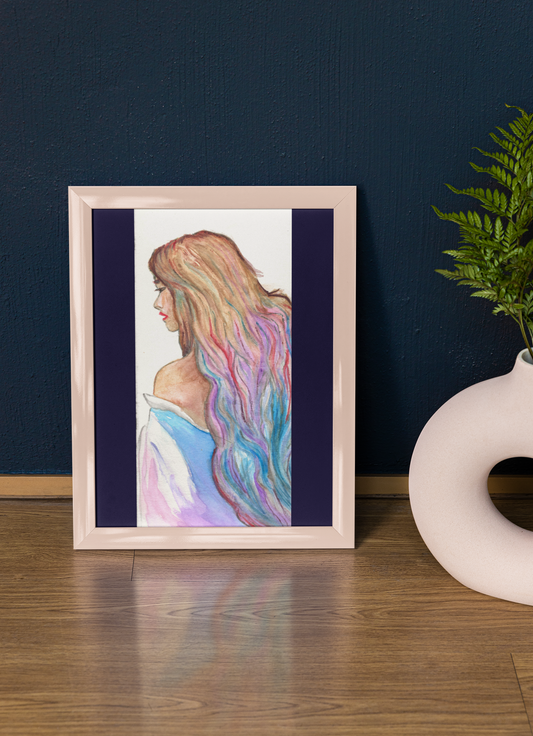 Siri the Vessel | Fantasy Watercolor Art Print
